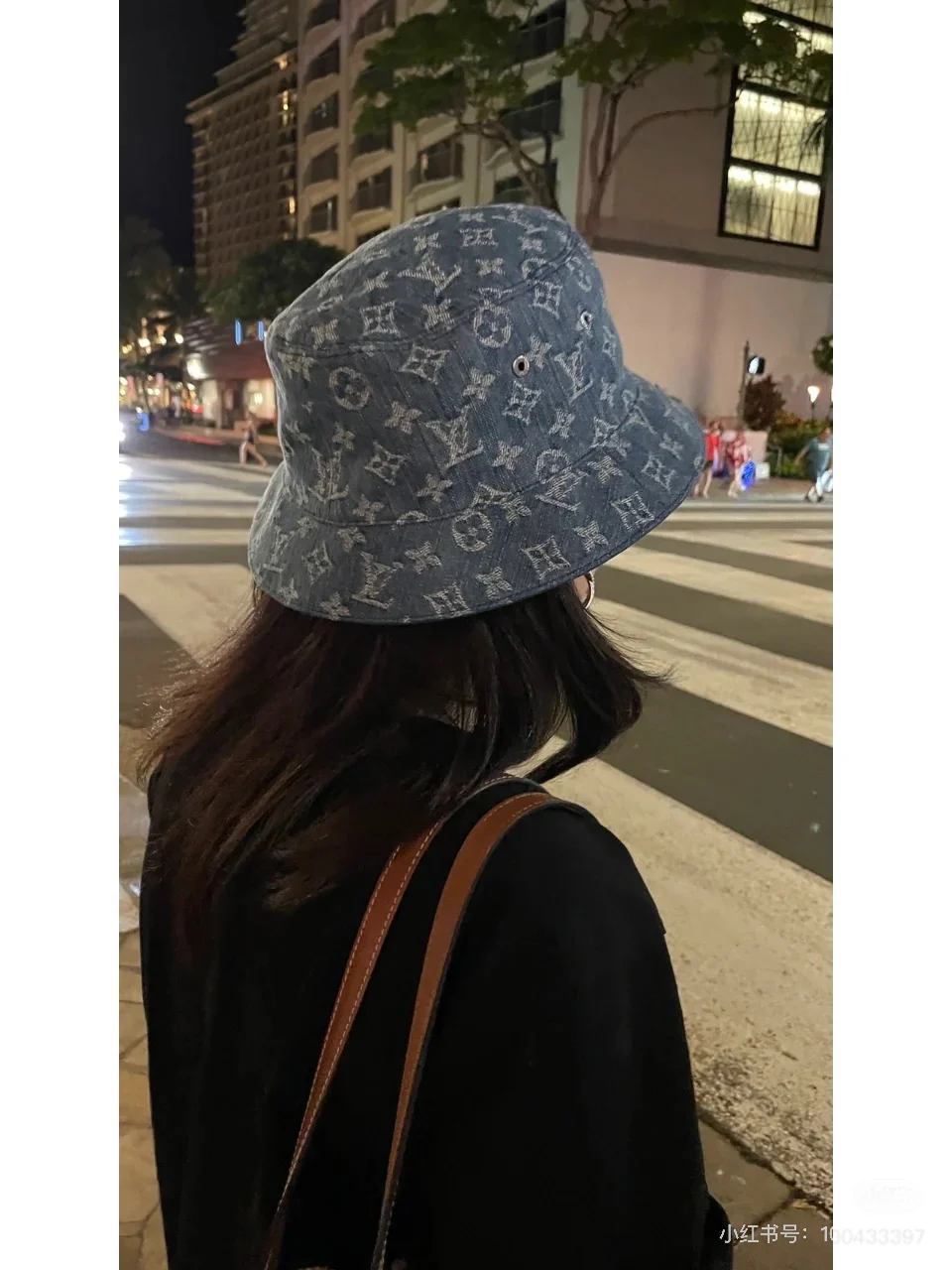 LV - Джинсовая панама с монограммой