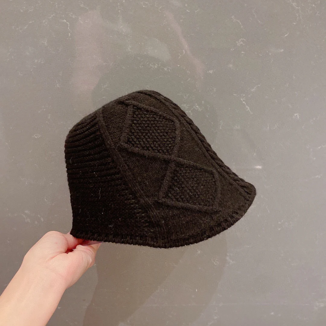 Лолвей - Шерстяная рыбацкая шляпа - Черная