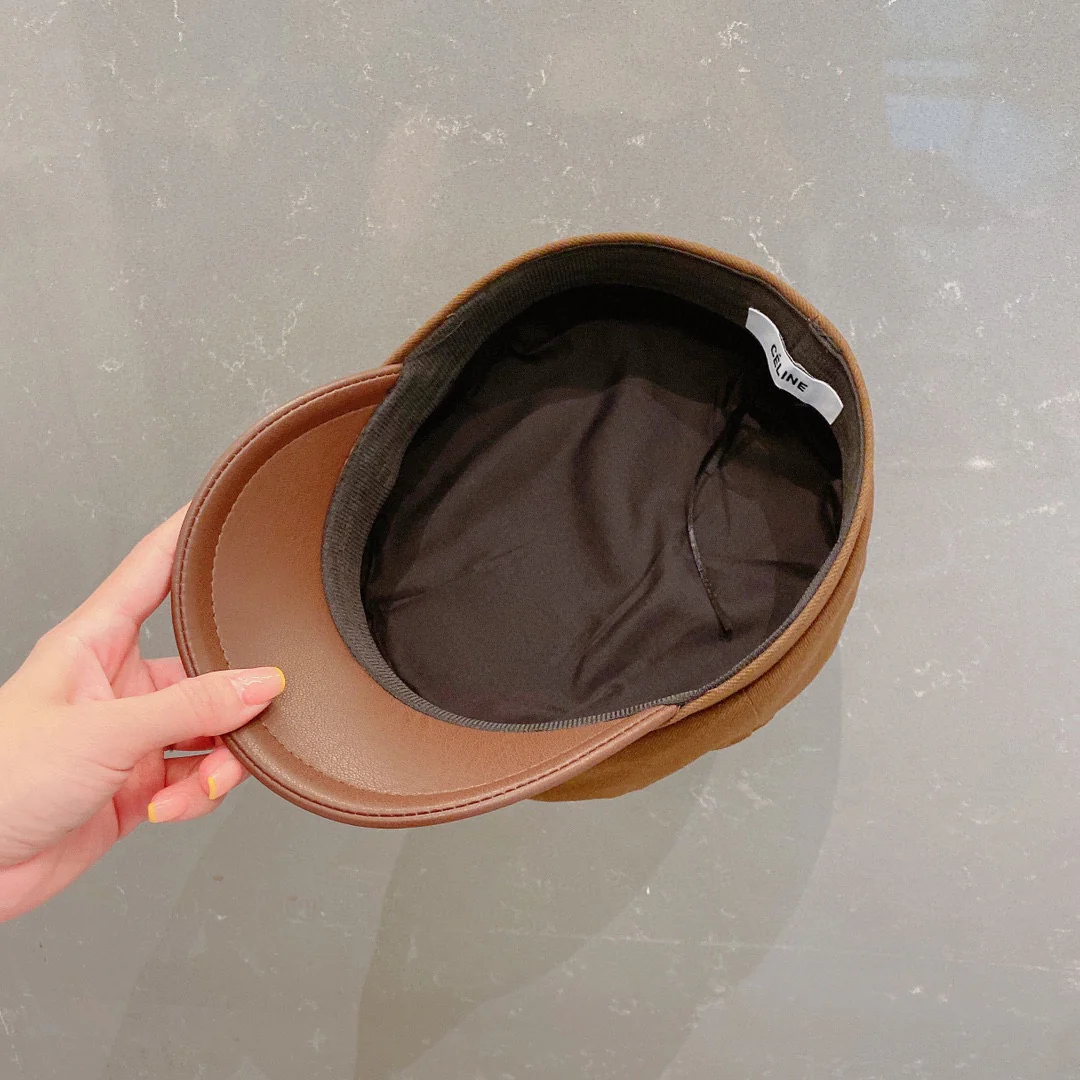 Celine - Бейсболка - Коричневая