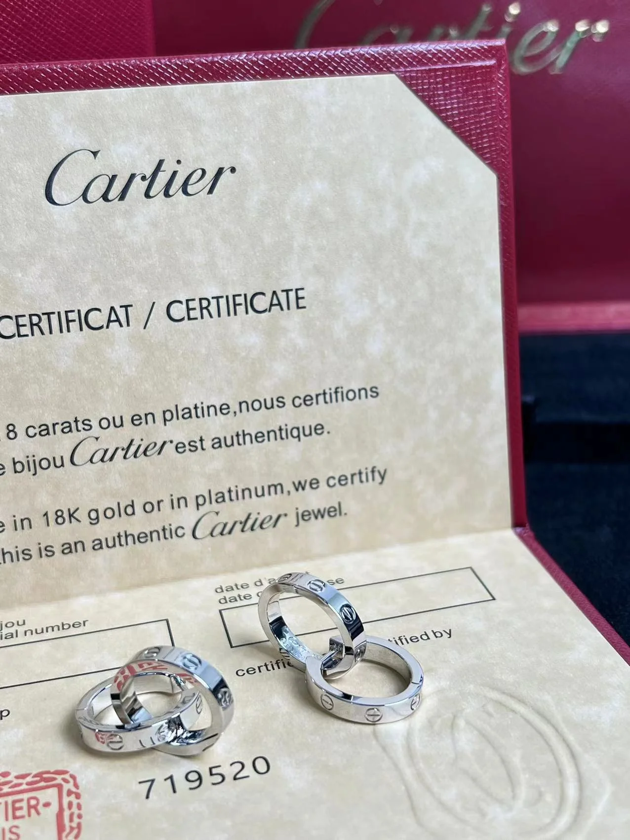 Серьги Cartier 061