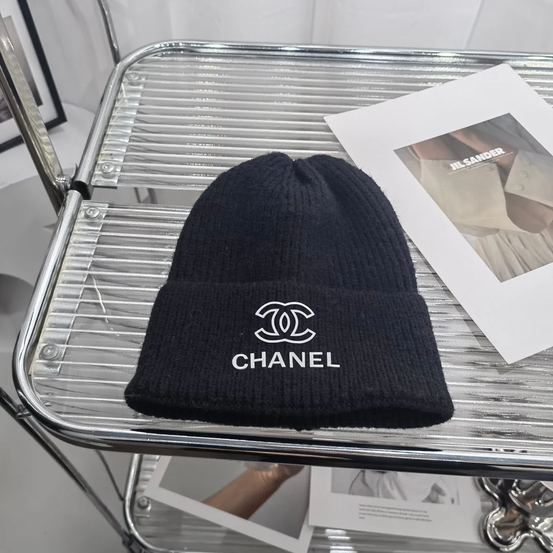 Chanel - Вязаная шапка - 2