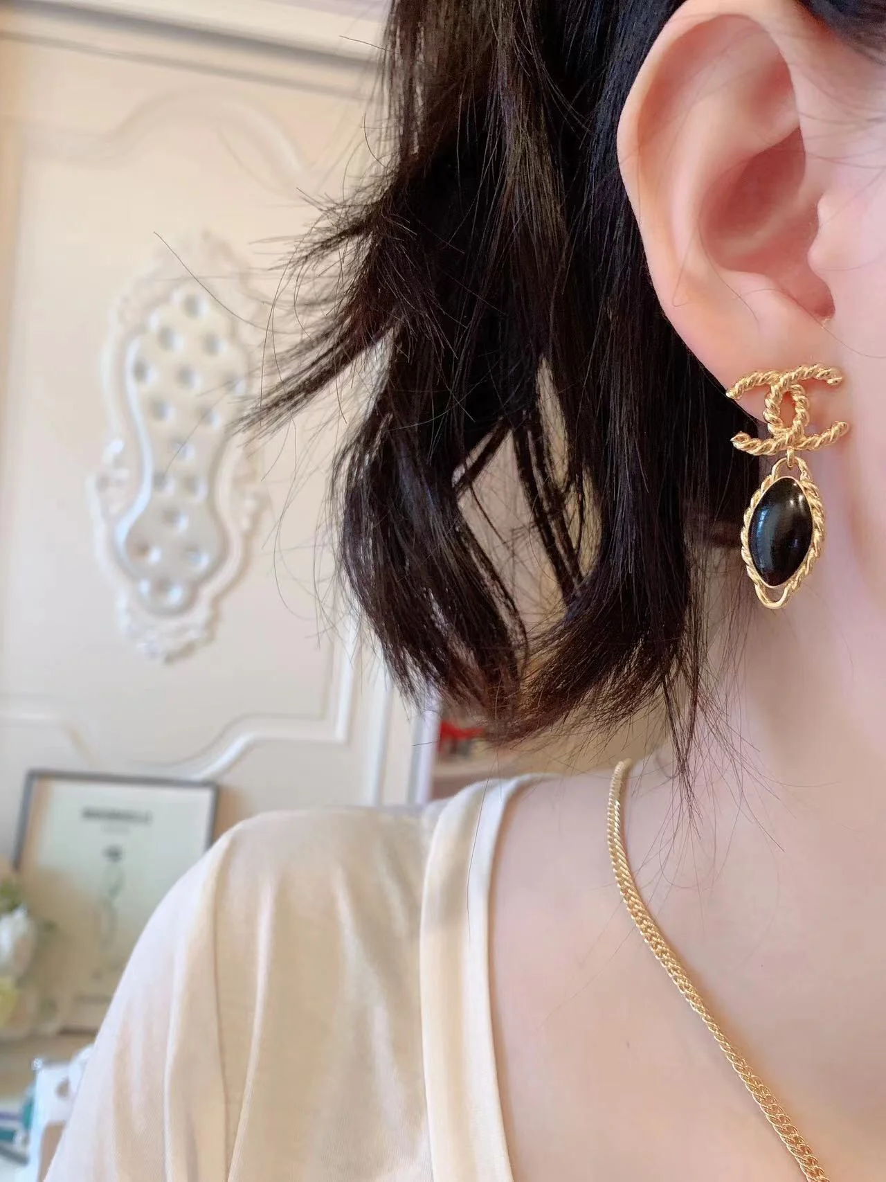 Серьги Chanel 913