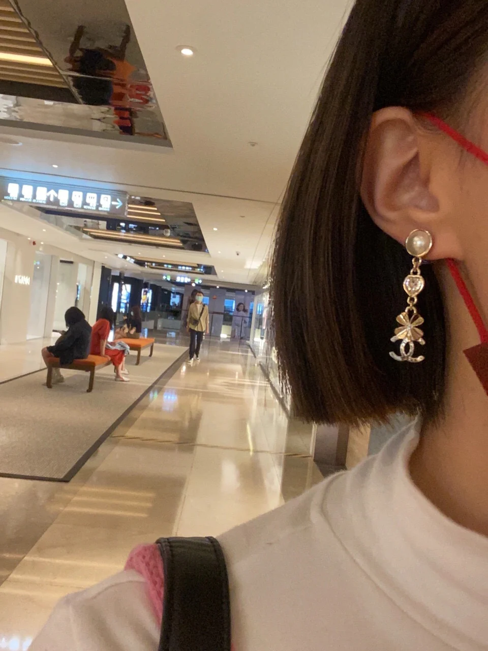 Серьги Chanel 1004