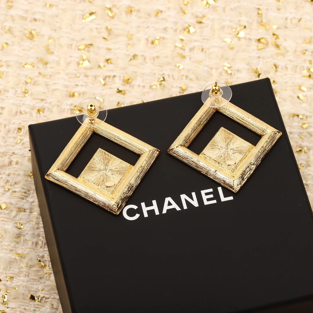 Серьги Chanel 886