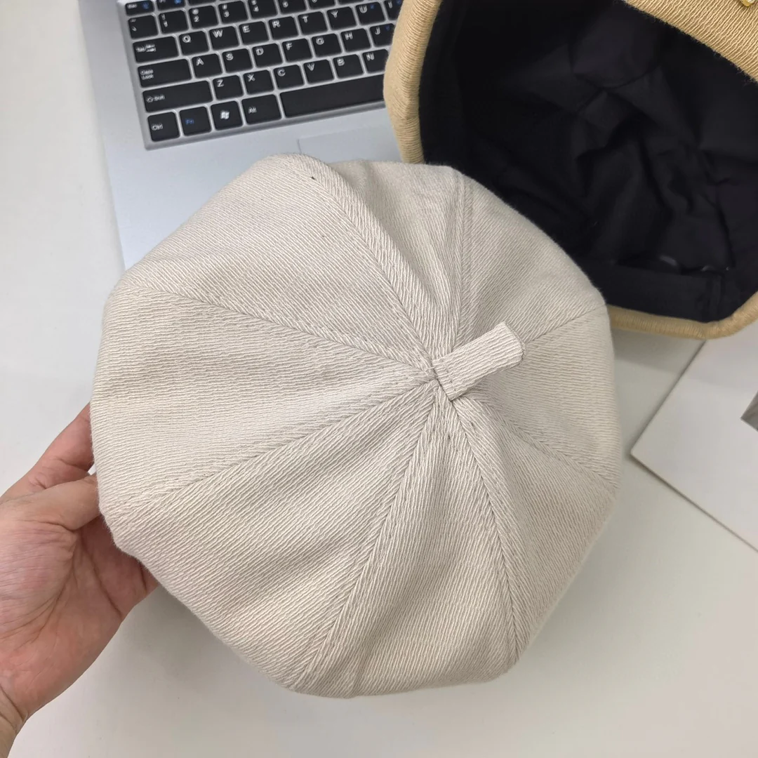 Новые поступления коллекции Miu Miu начала осени 2023 года: берет, шляпа художника.