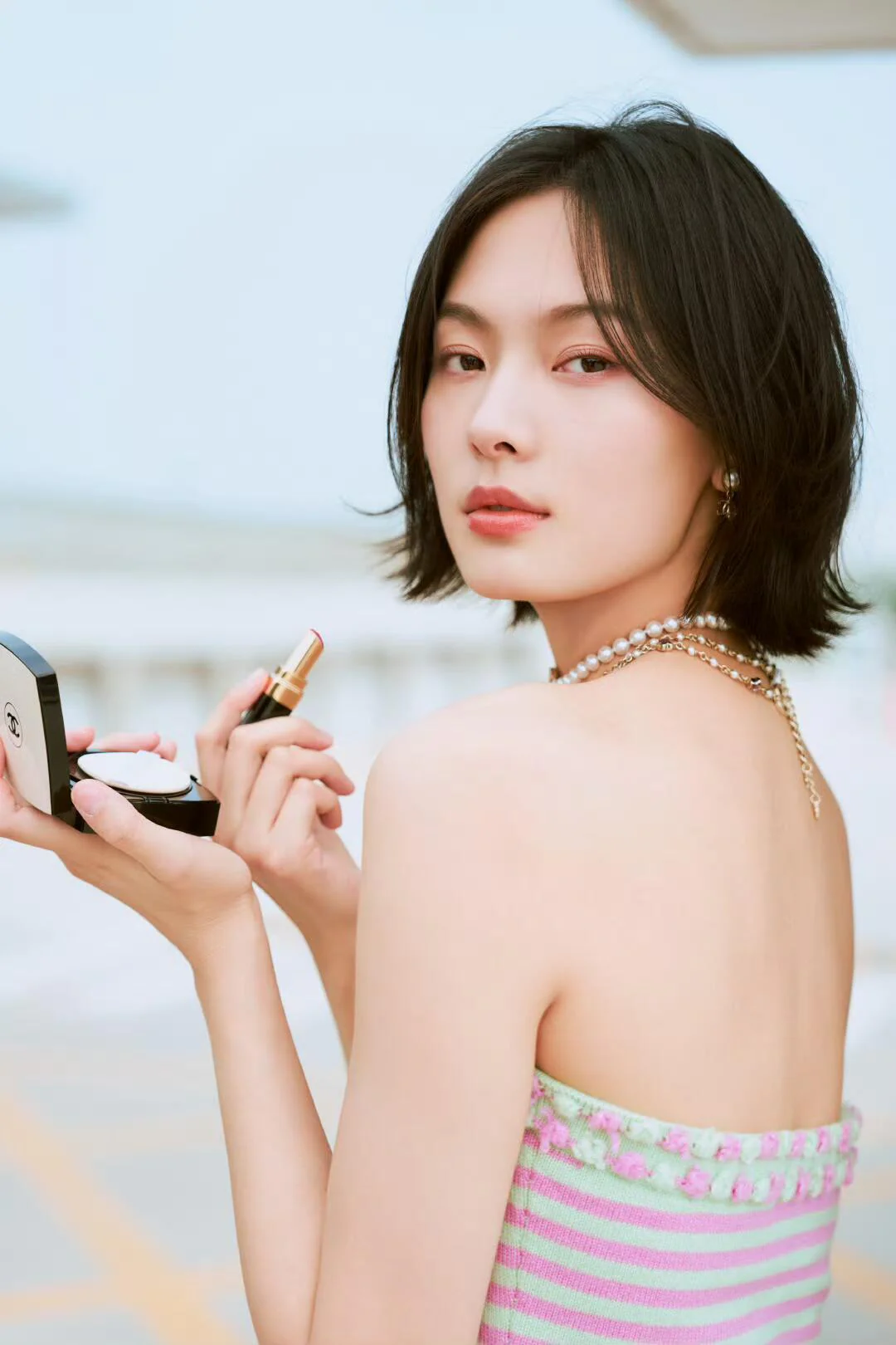 Чокер Chanel с жемчугом 2506018