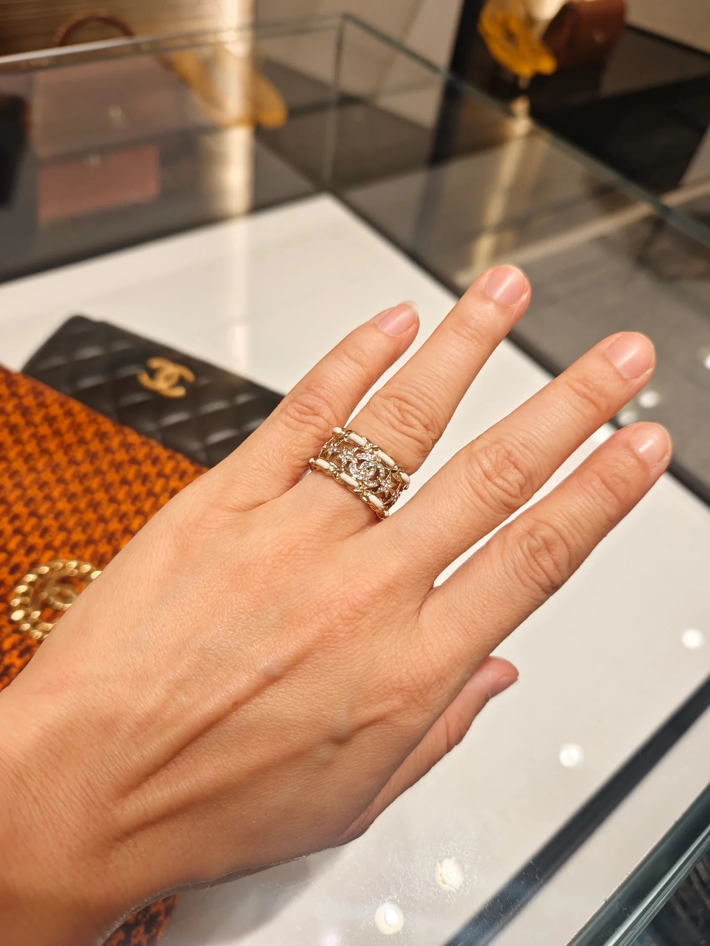 Кольцо Chanel 037