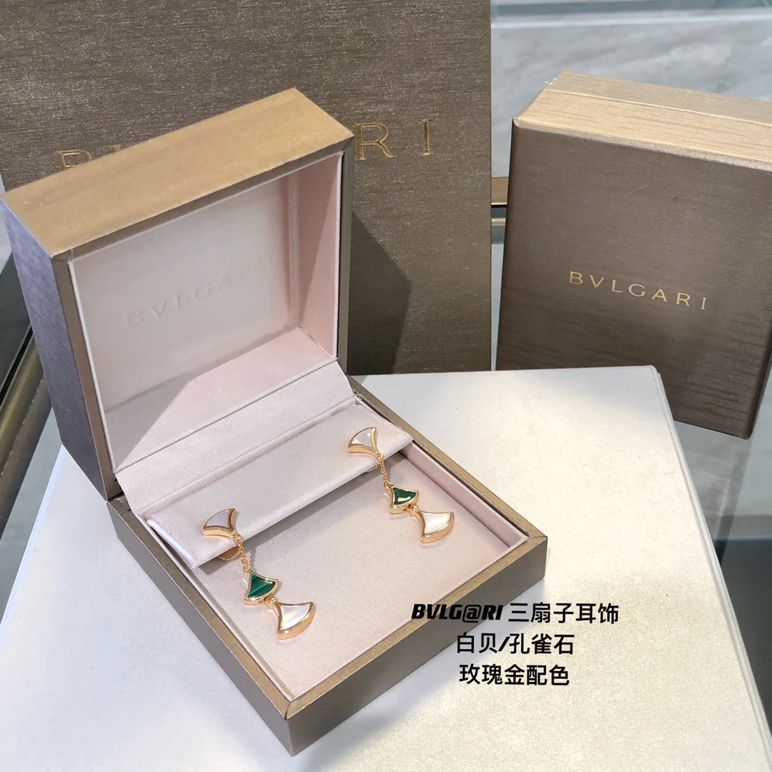 Серьги Bvlgari 006