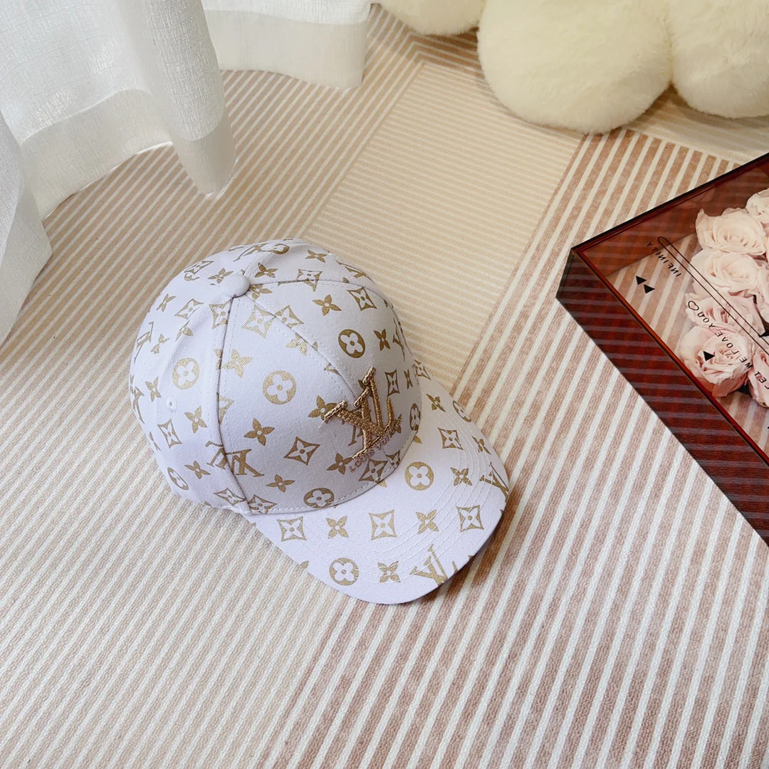 Новинка сезона весна/лето 2023 от LV - Шляпа/кепка - Белая