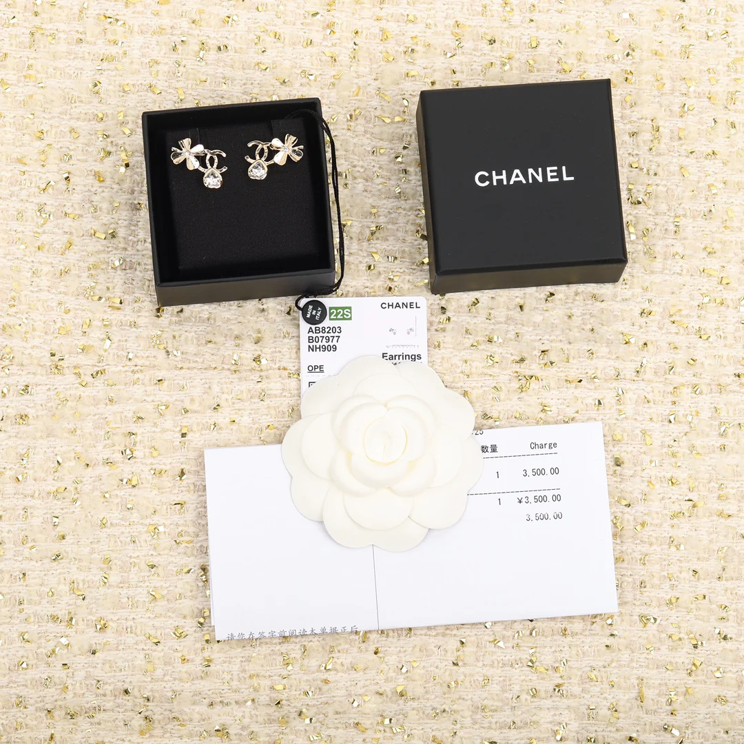 Серьги Chanel 1003