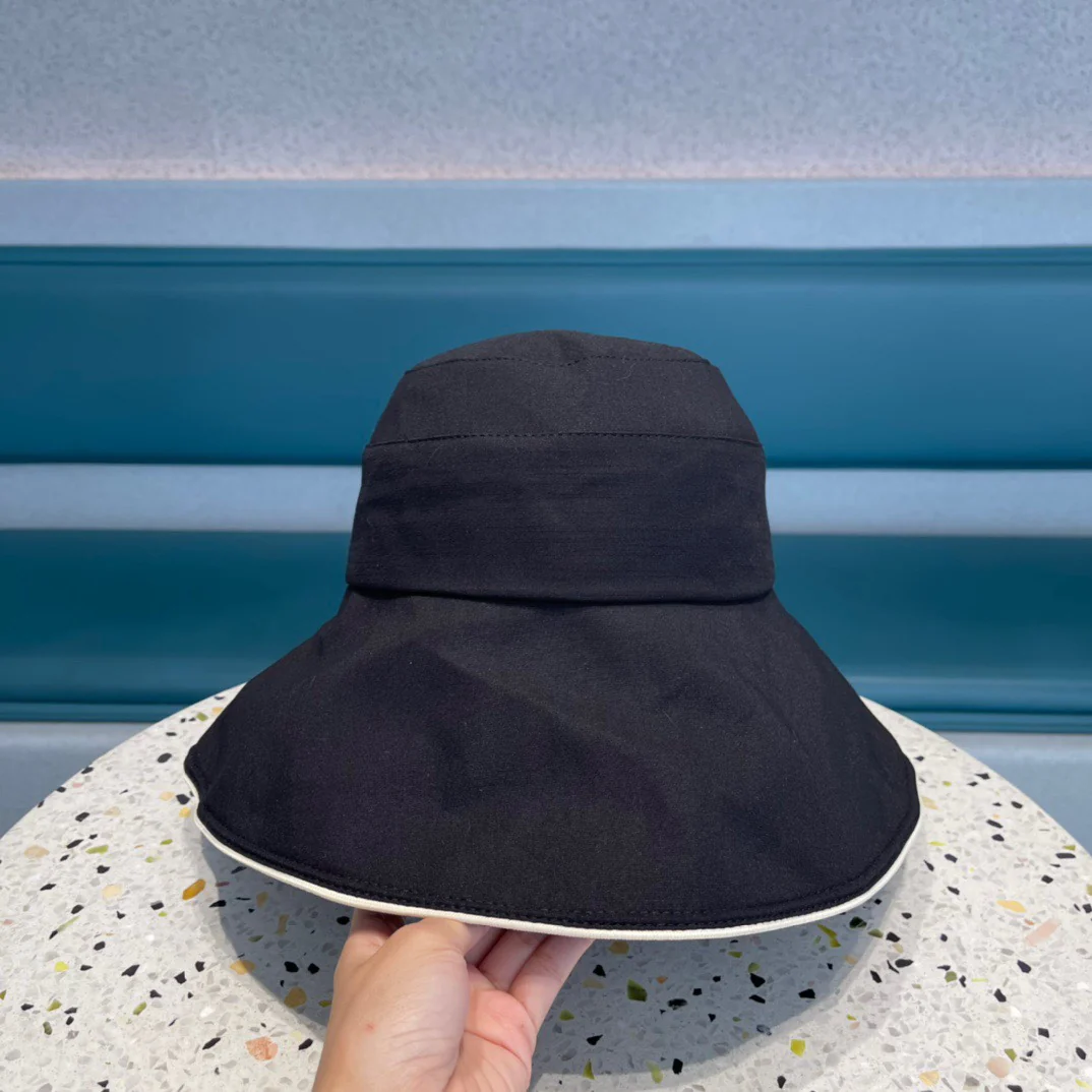 Chanel - Рыбацкая шляпа - Черная - 3