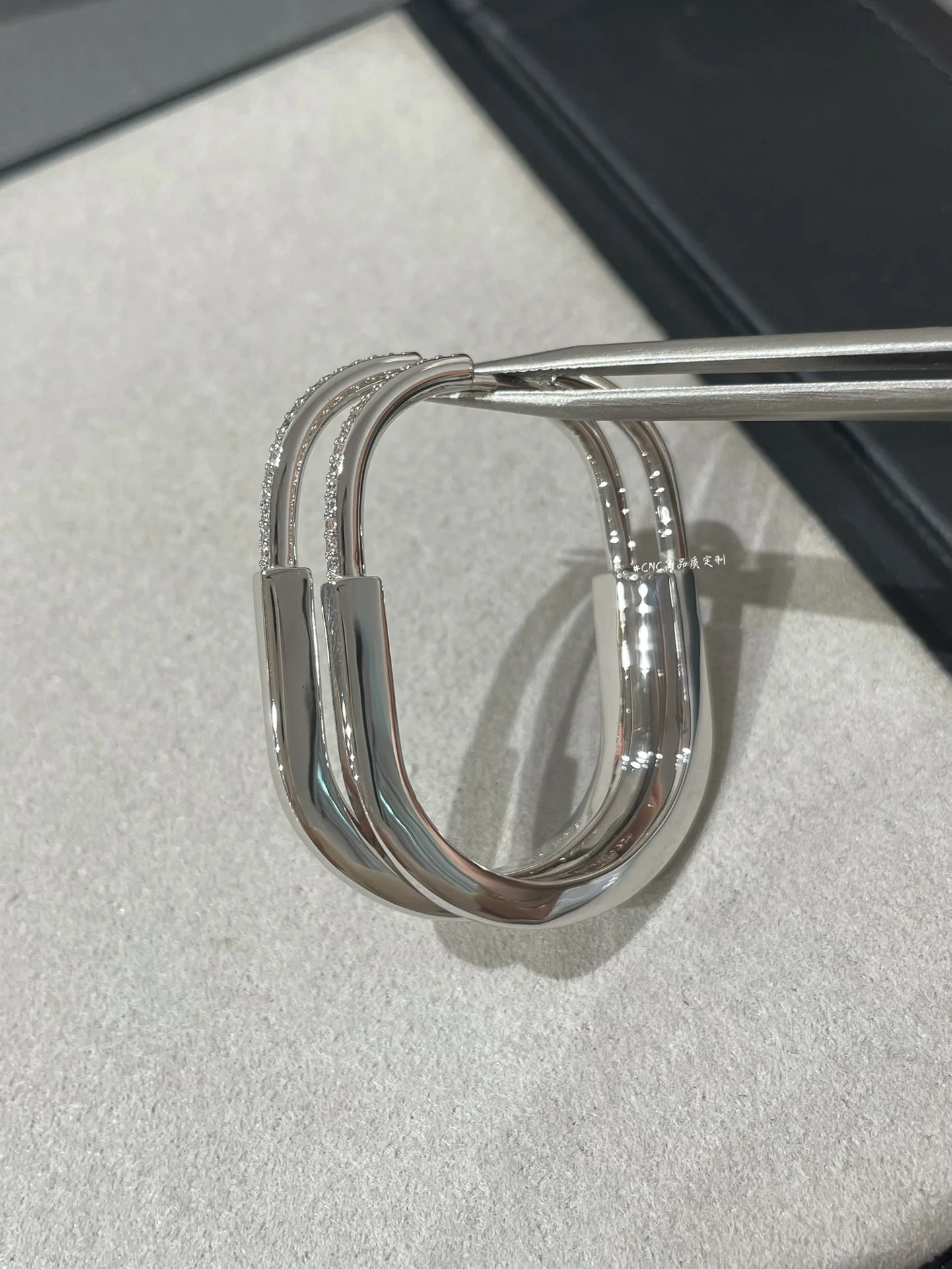 Серьги Tiffany - серебряные 009