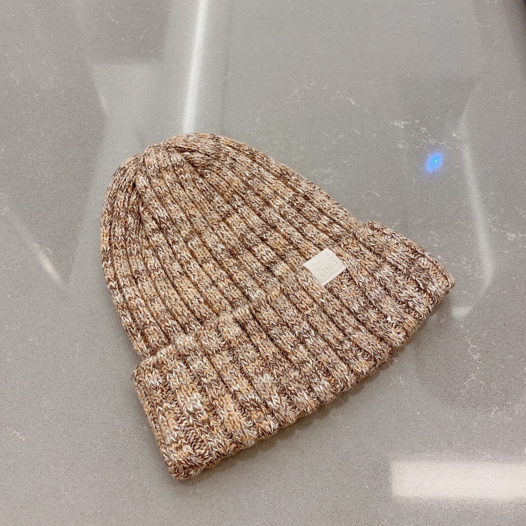 Lolway - Шерстяная вязаная шапка-бини