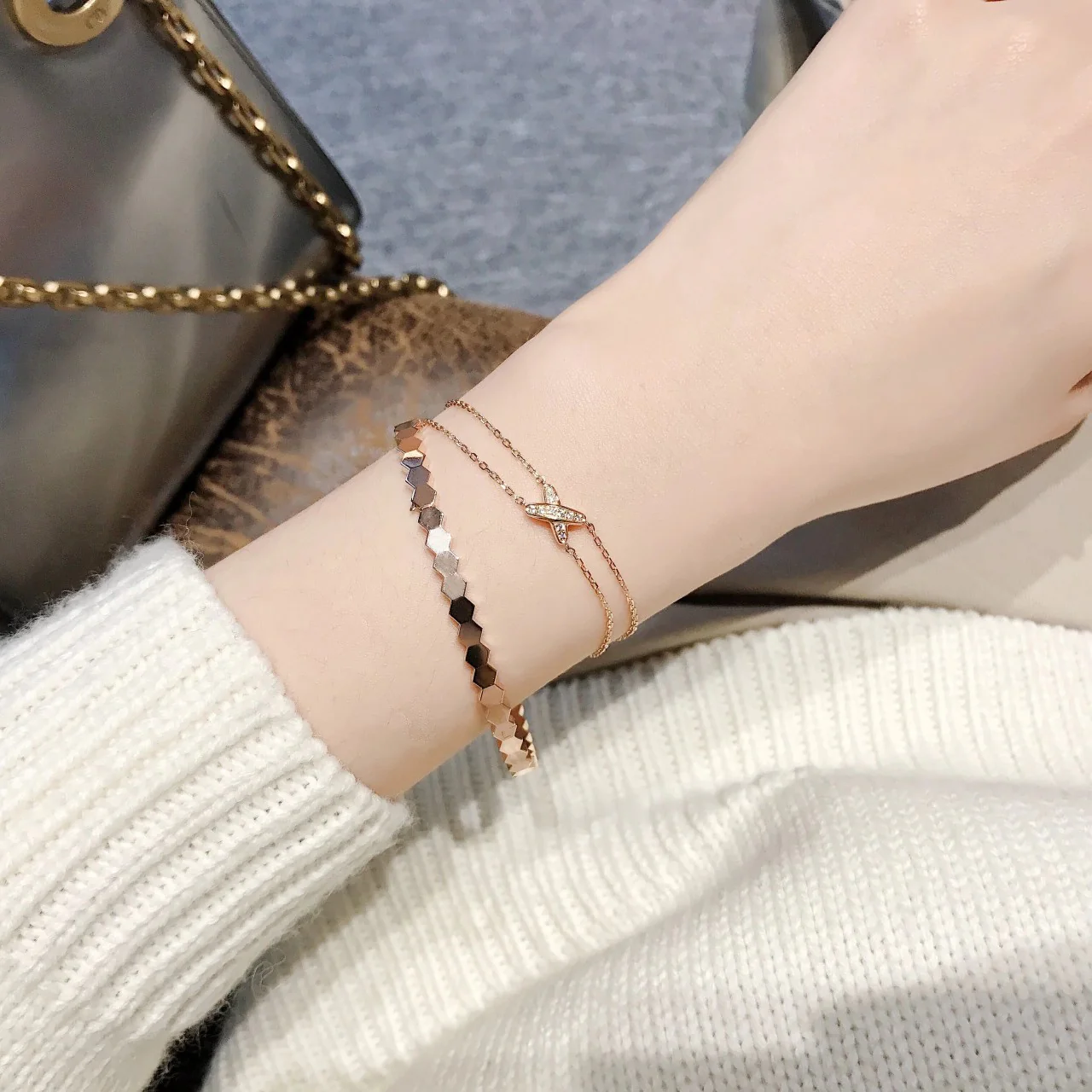 Chaumet - Шестиугольный - Соты - Браслет