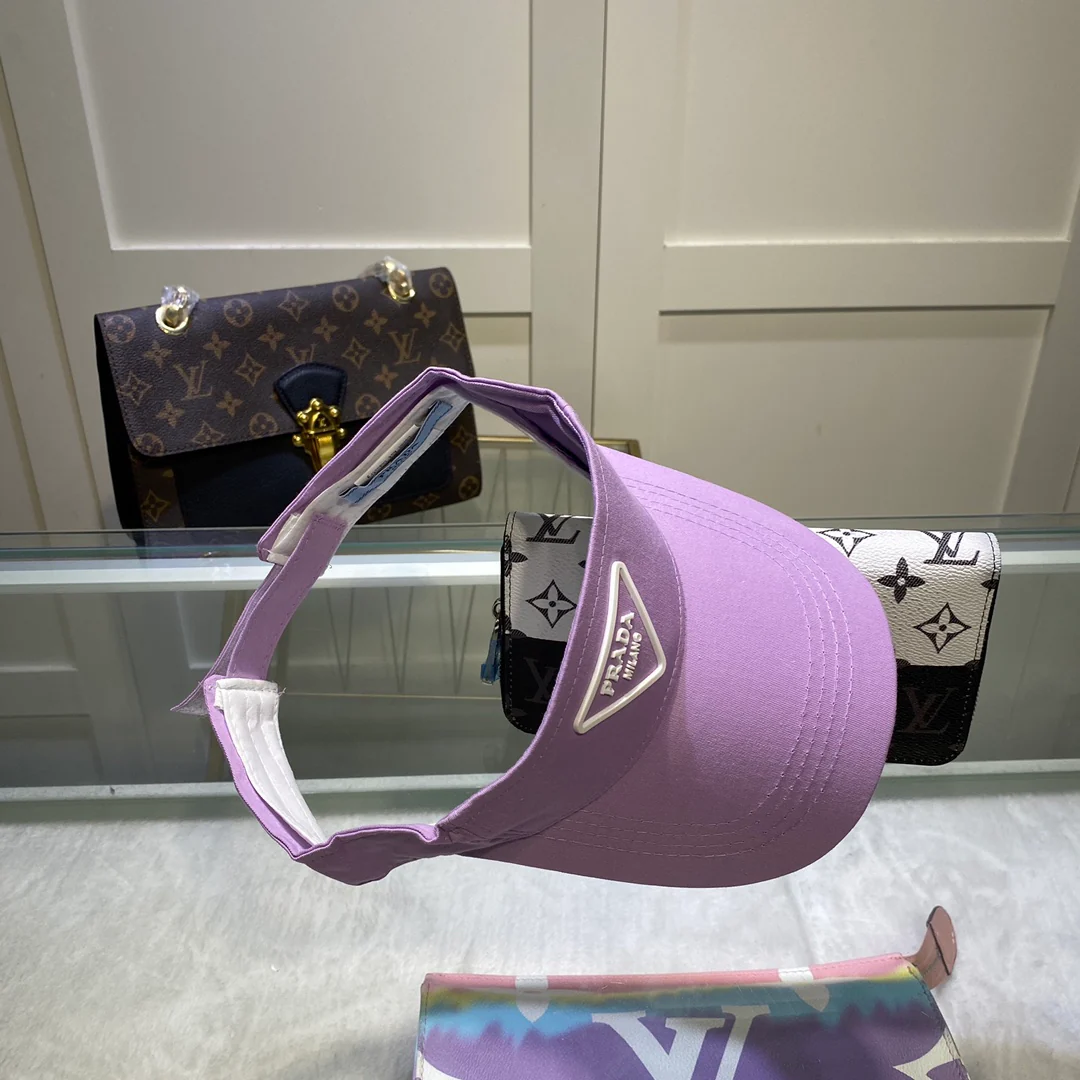 Prada - Официальный сайт Классический стиль - Шляпа с козырьком - 1