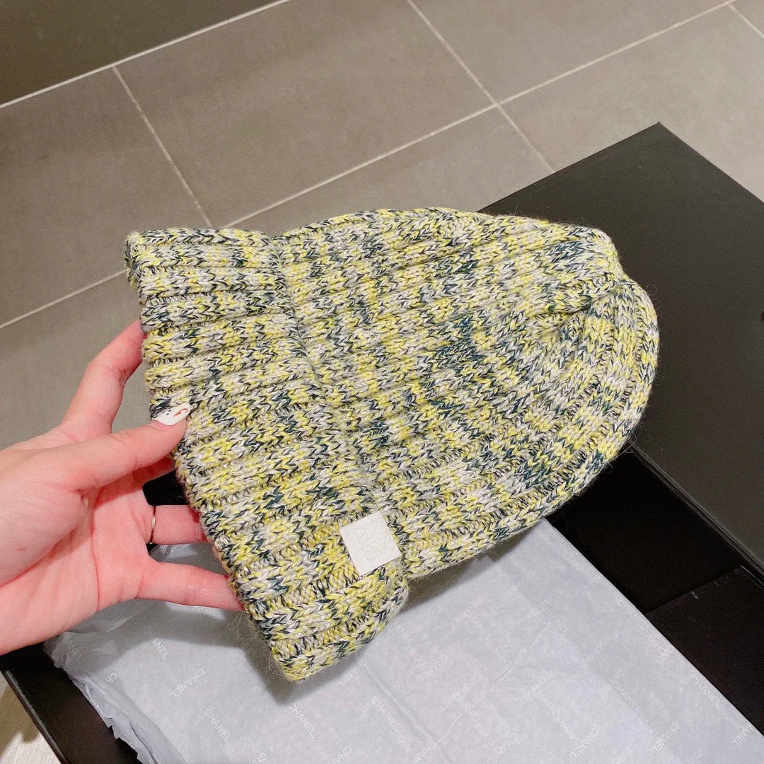 Lolway - Шерстяная вязаная шапка-бини - 1