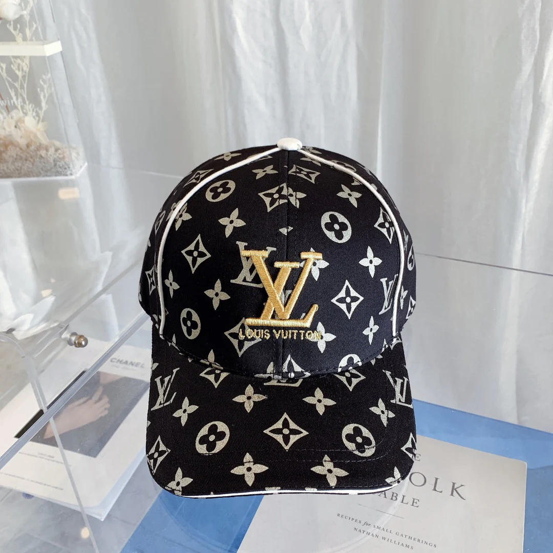 Новинка LV 2022 — Бейсболка с принтом и вышивкой — 1 шт.