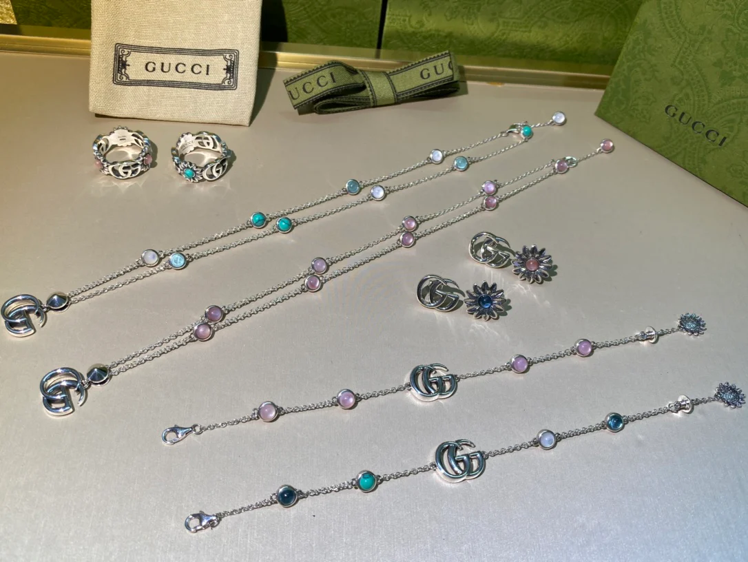 Gucci - Колье - Браслет - Кольцо - Серьги