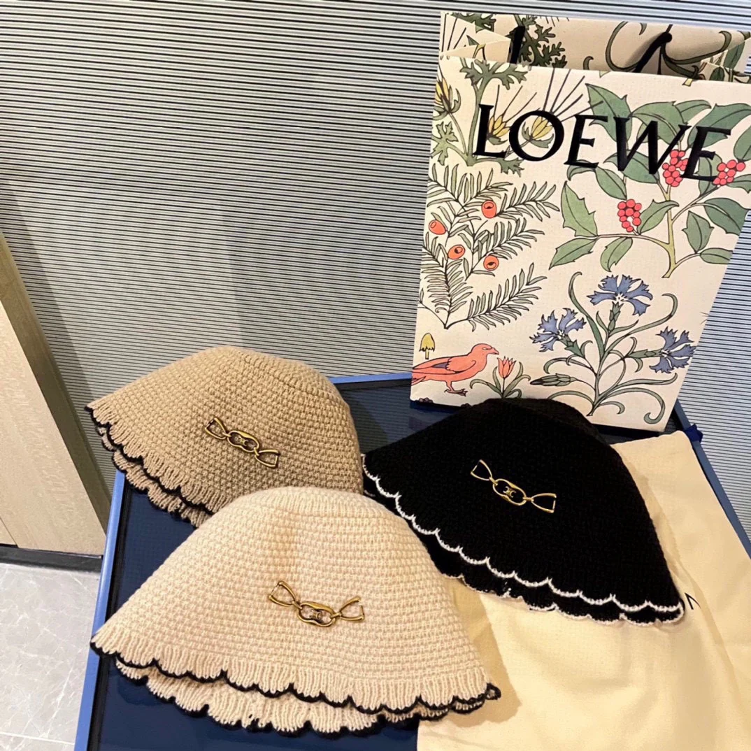 Celine - Вязаная рыбацкая шапка - 1