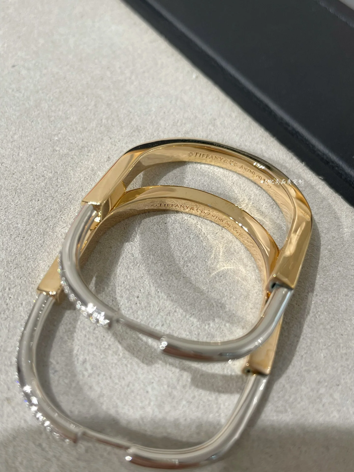 Серьги Tiffany - золотые 008