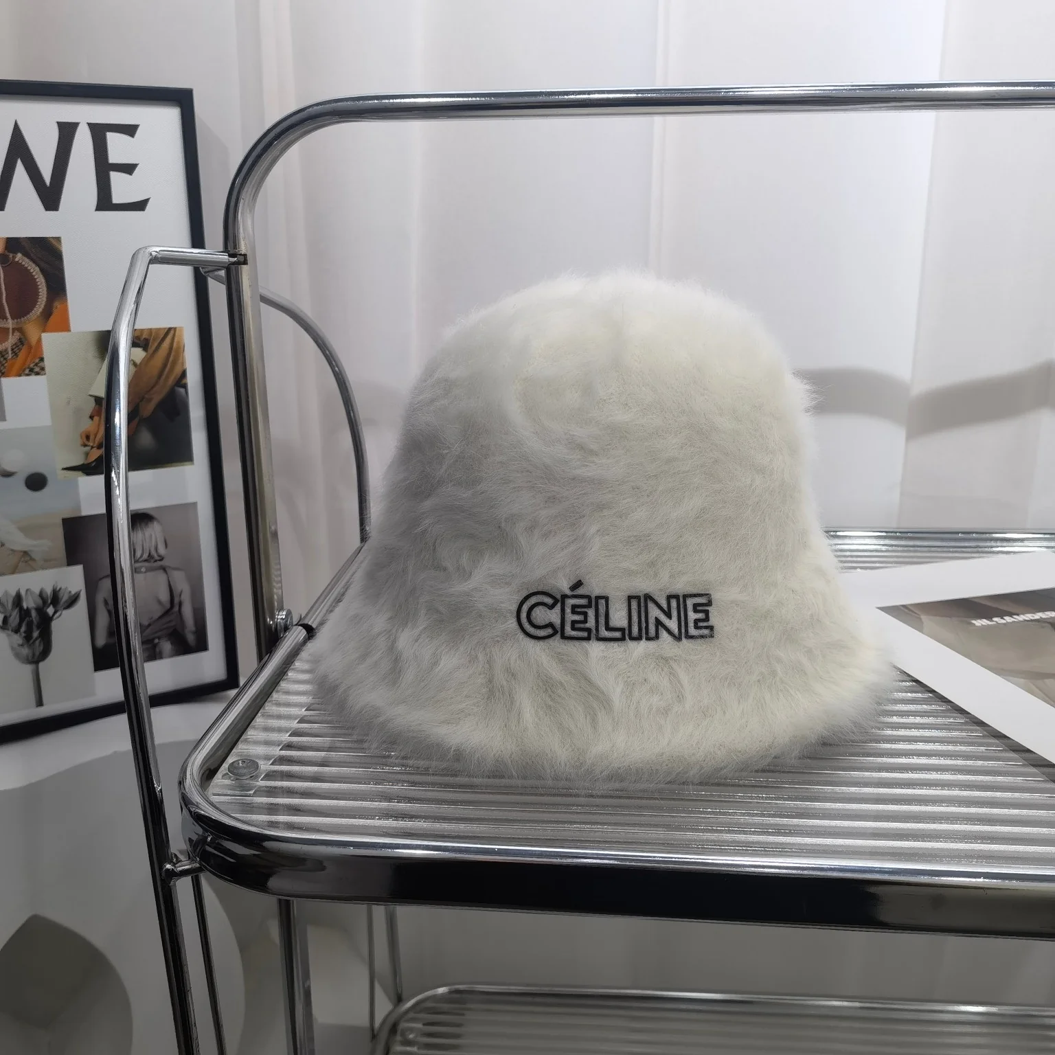 Celine - Плюшевая рыбацкая шляпа