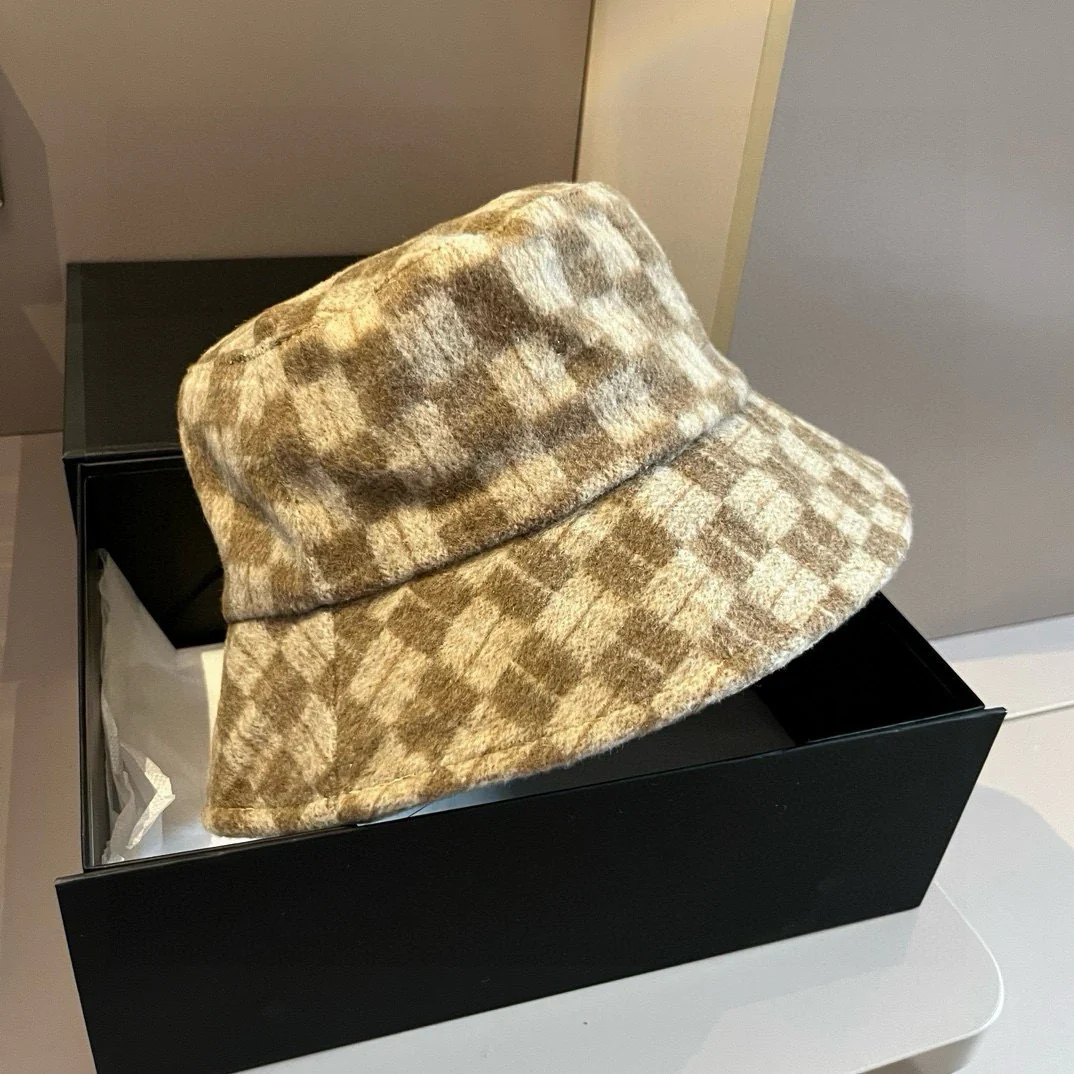 LV - Градиентная рыбацкая шляпа - Коричневая