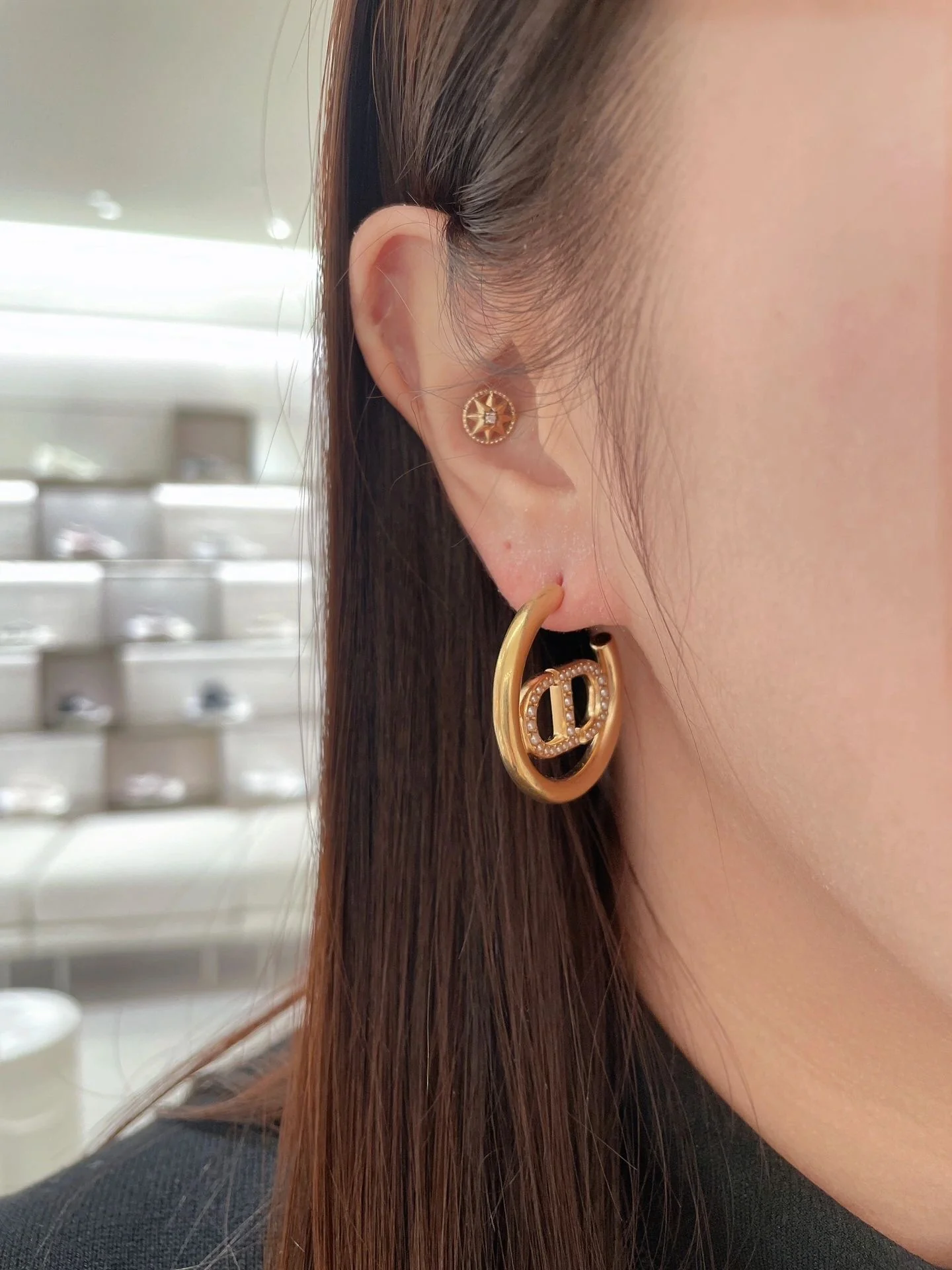 Серьги Dior 092