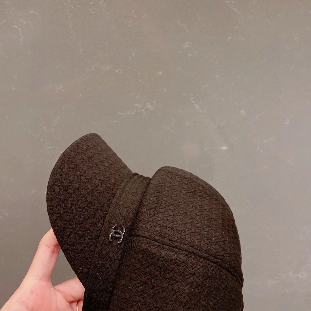 Chanel - Восьмиугольный берет - Черный