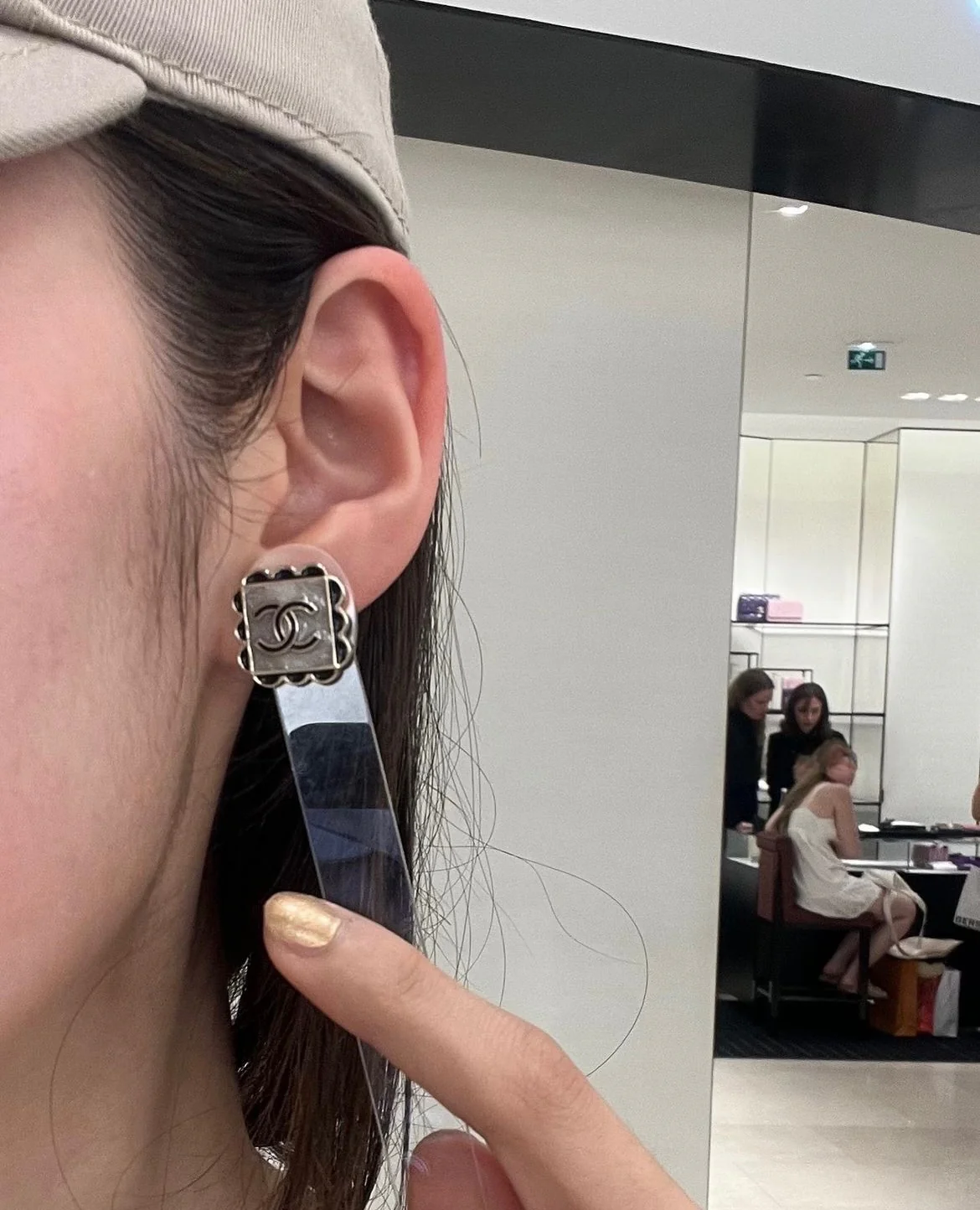 Серьги Chanel 1116