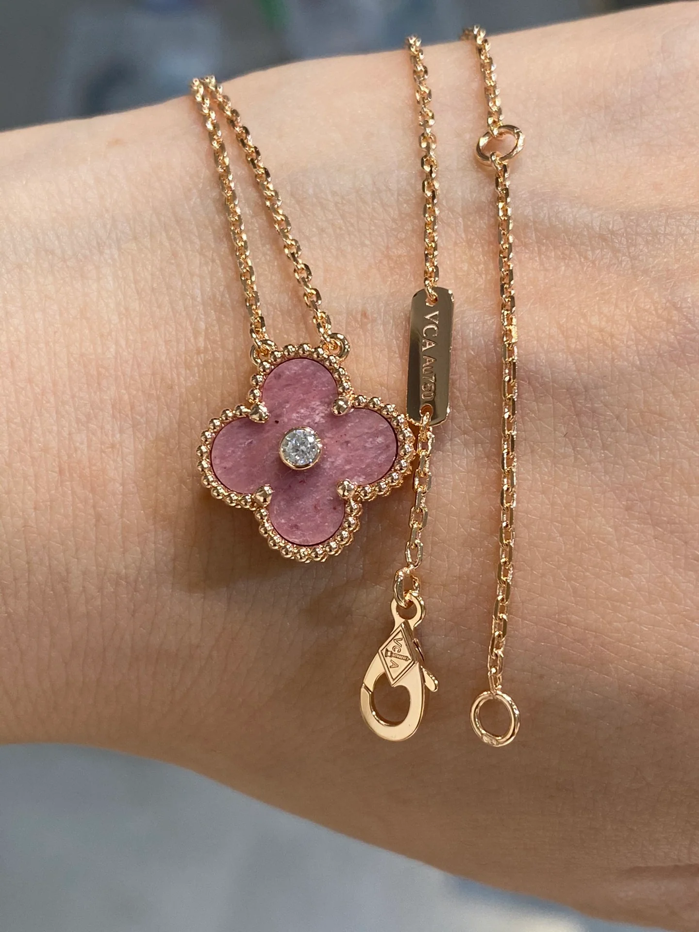 Колье VCA - 37-41-5 см