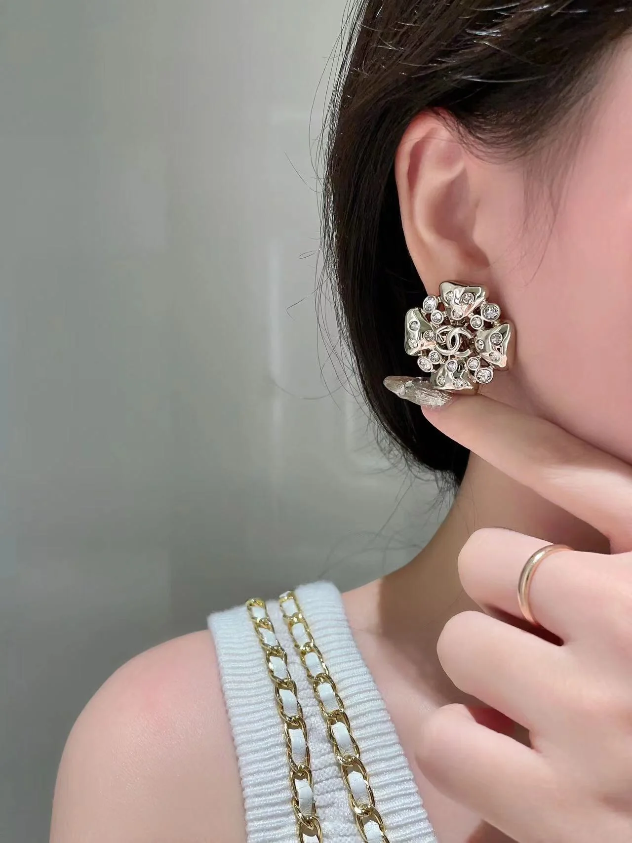 Серьги Chanel 1128