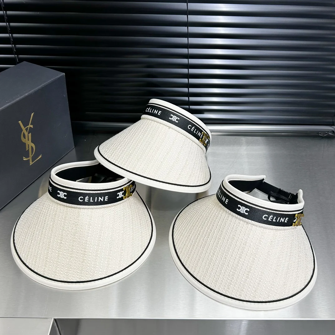 Новая летняя шляпа Celine с блестками 2024 года