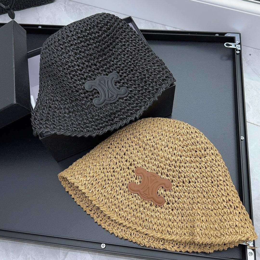 Celine - Премиальная плетеная рыбацкая шляпа