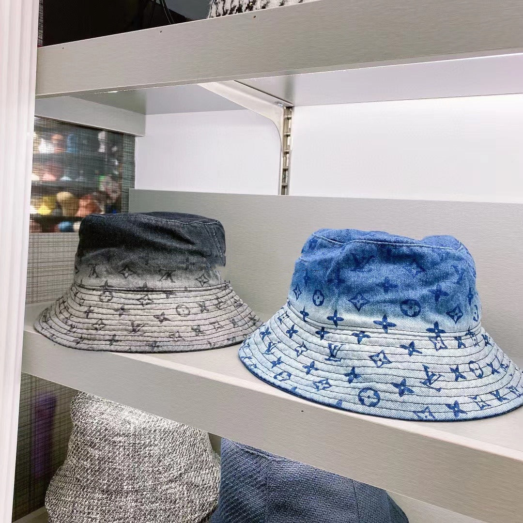 Панама LV Denim Gradient — 2 цвета