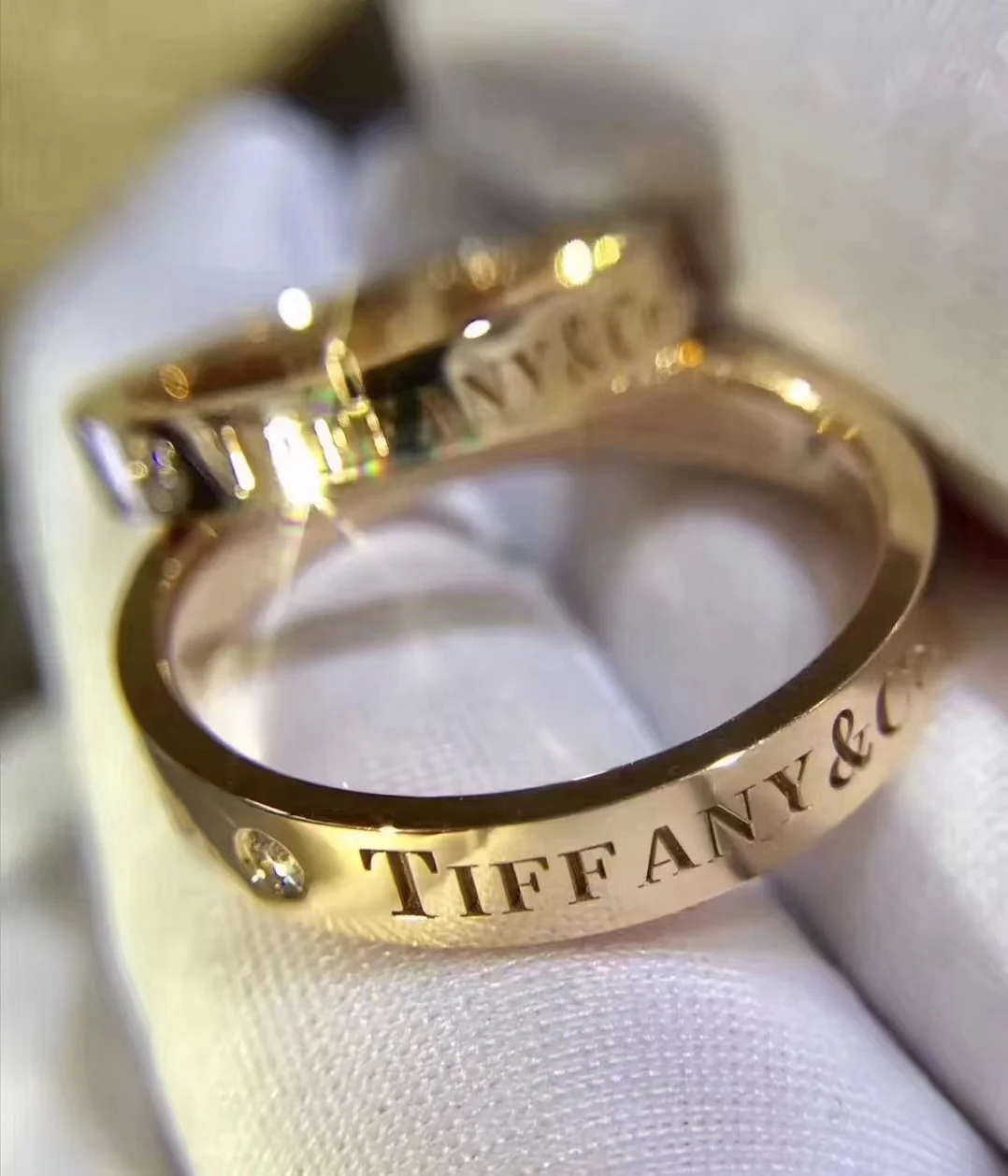 Парные кольца Tiffany