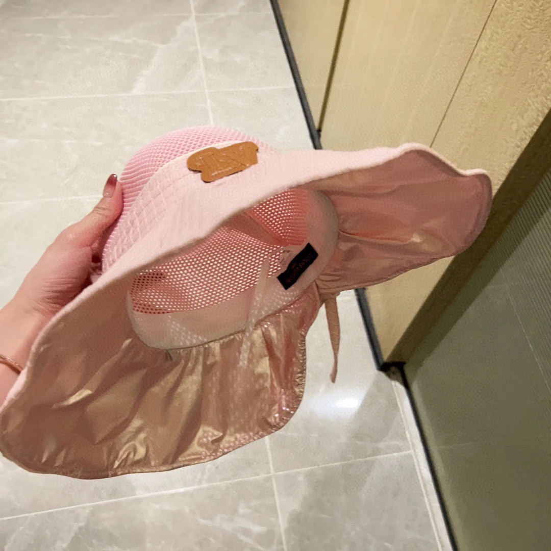 LV - Широкополая панама - Розовая