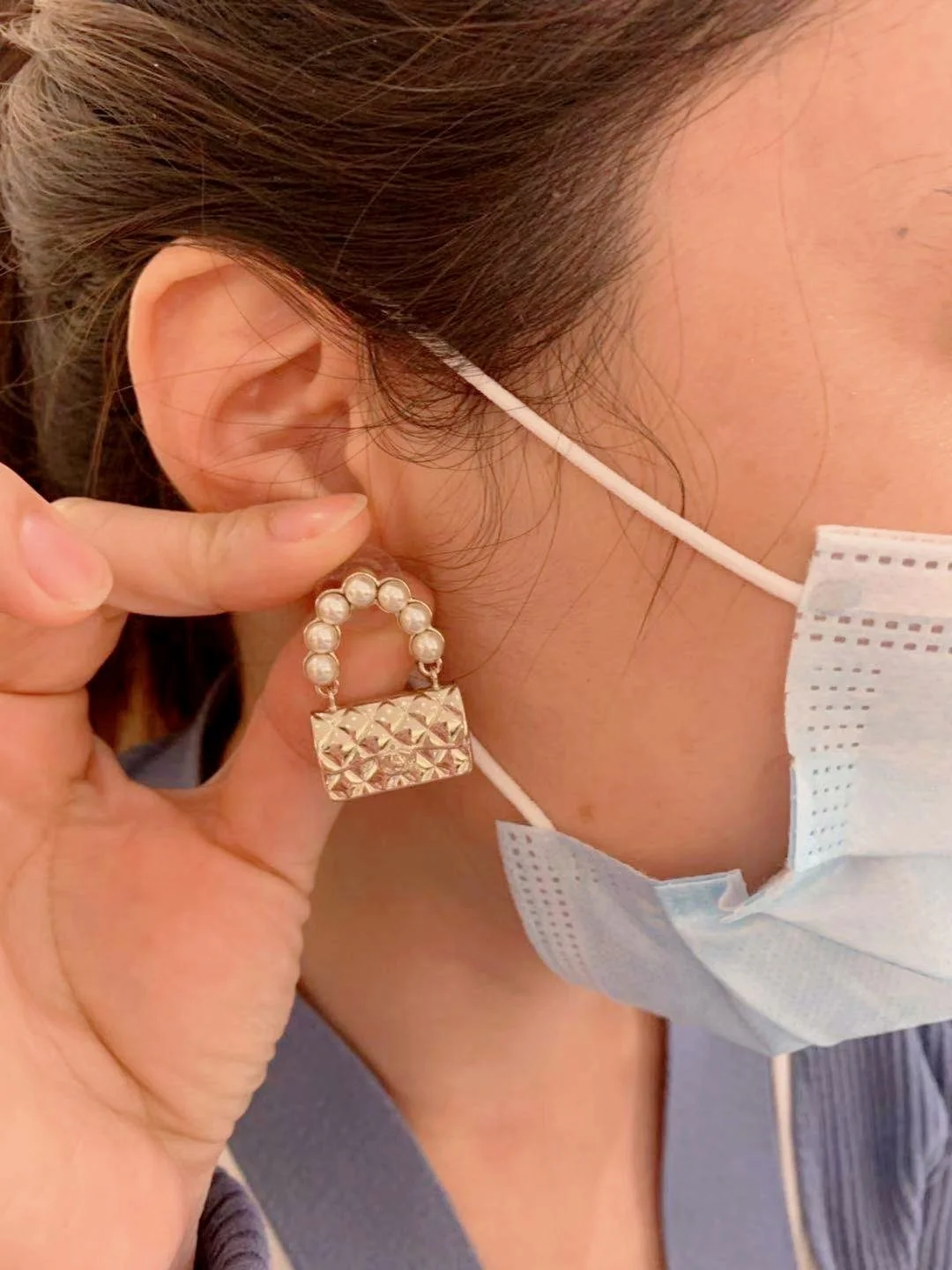 Серьги Chanel 2506008 - Коллекция с подиума