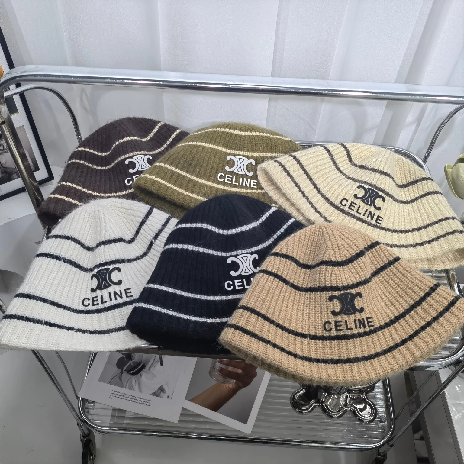 Панама в полоску Celine