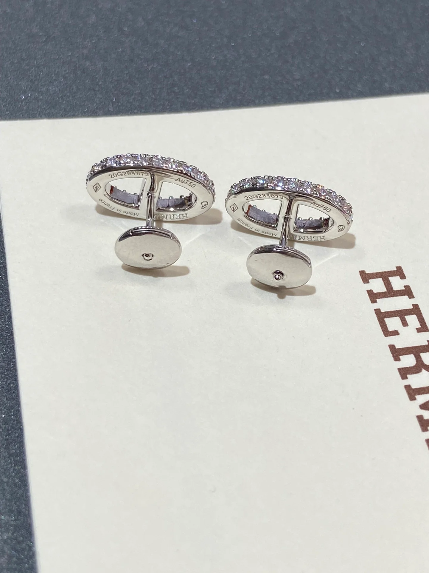Серьги Hermes 034