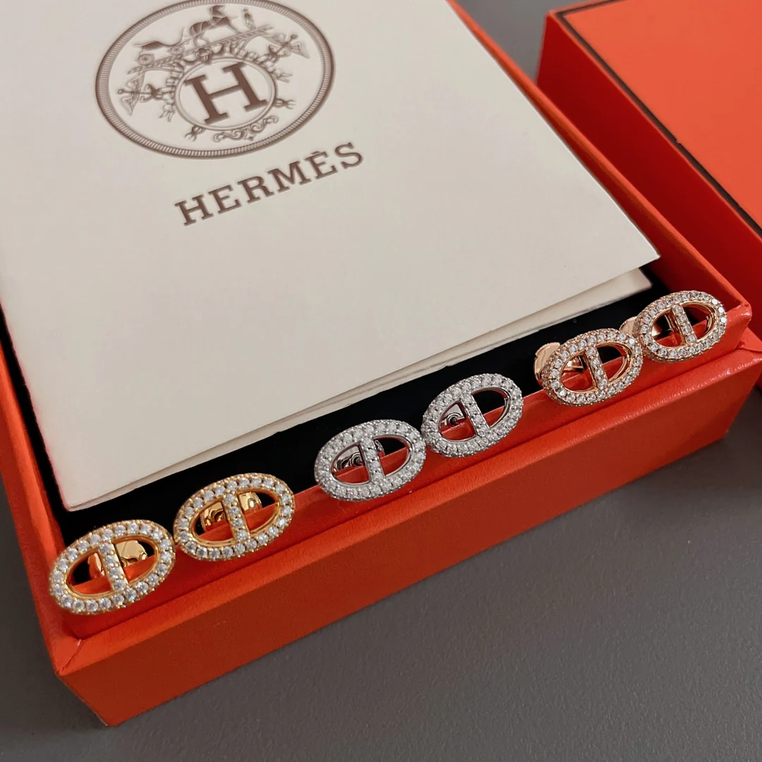 Серьги Hermes 003