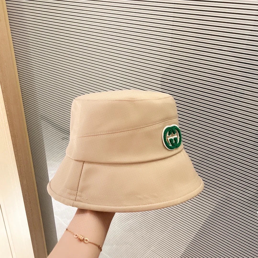 Gucci - Простая рыбацкая шляпа с неровной строчкой