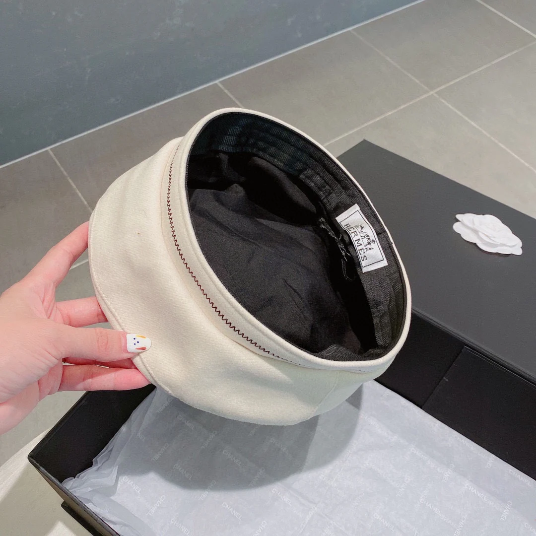 Берет Hermes - белый