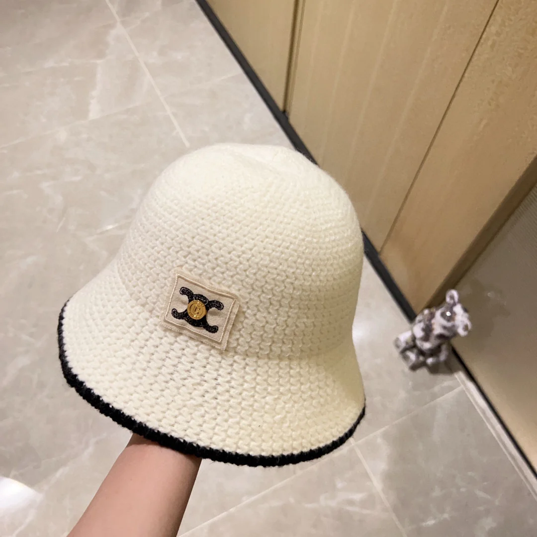 Шляпа рыбака с бахромой в стиле Chanel, бренд Sai C, новая модель 2023 года, белая.