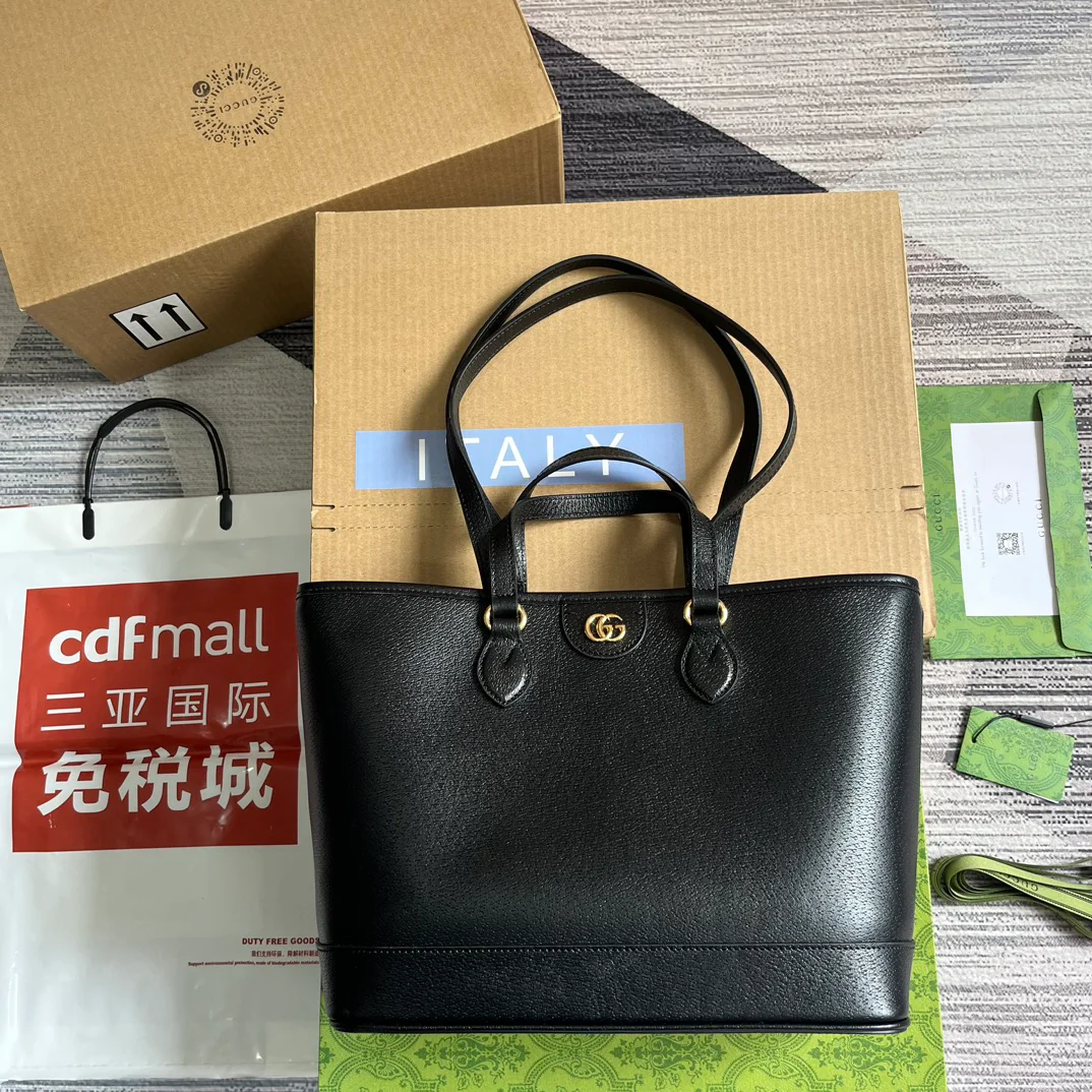 Сумка-тоут Gucci Ophidia - черная