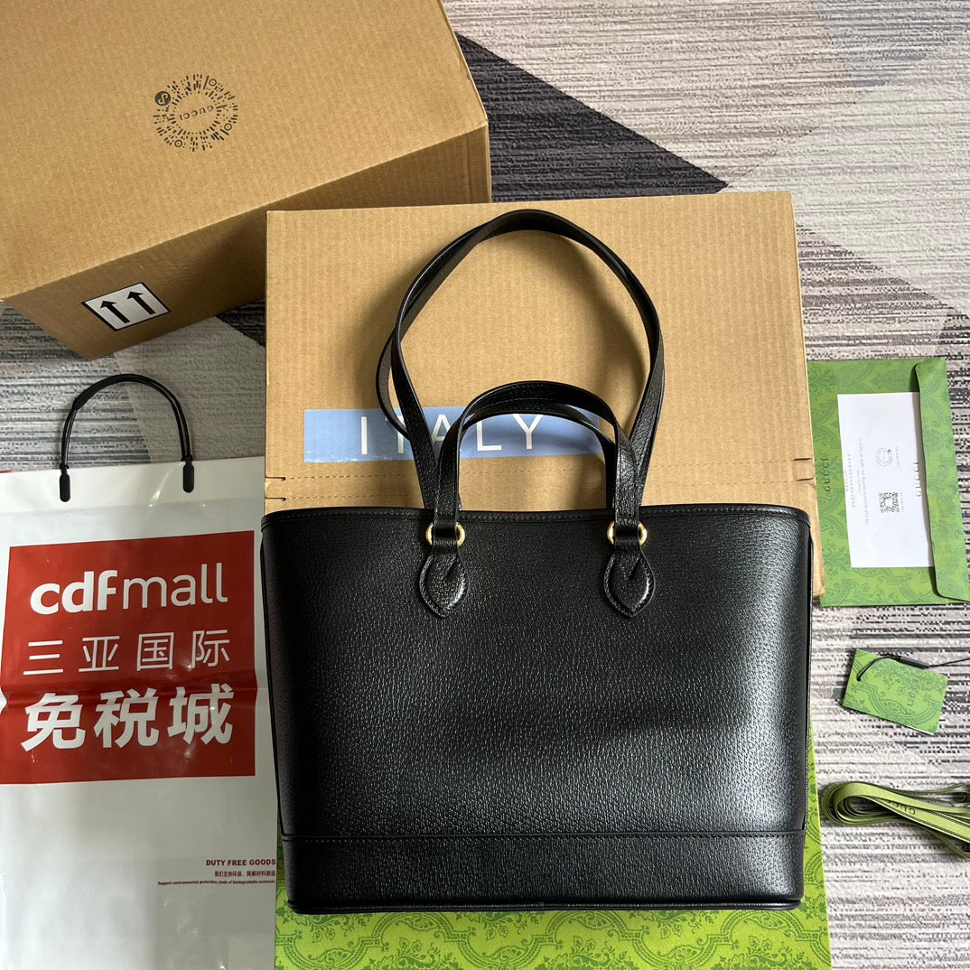 Сумка-тоут Gucci Ophidia - черная