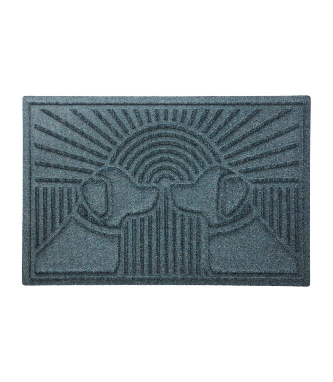 Everyspace Recycled Waterhog Doormat, Sunrise Dogs