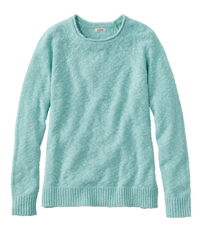 Women's Midweight Cotton Slub Rollneck Pullover