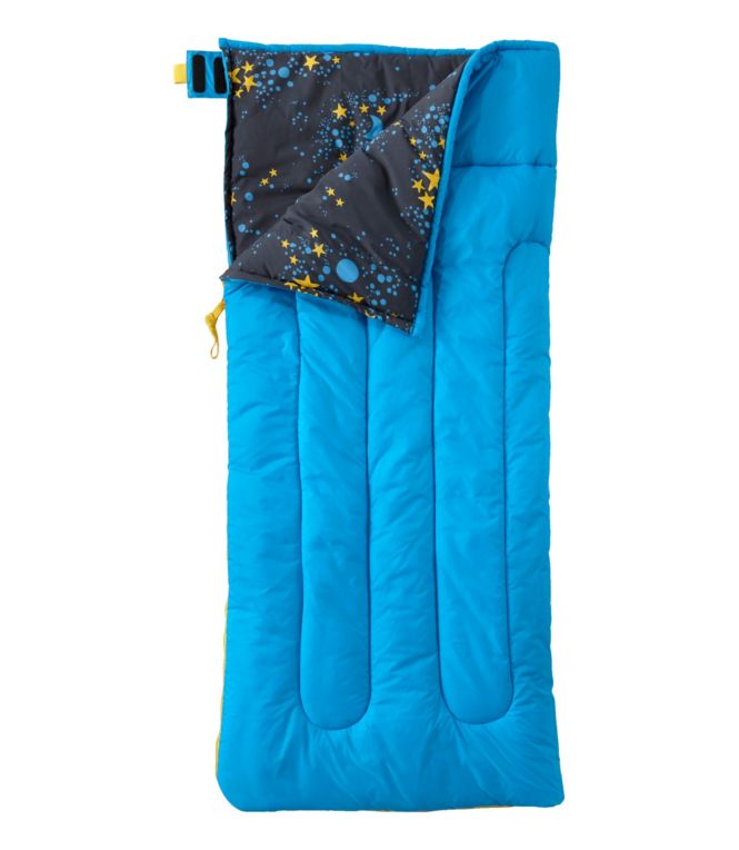 Kids' L.L.Bean Cotton-Blend Camp Sleeping Bag, 40°