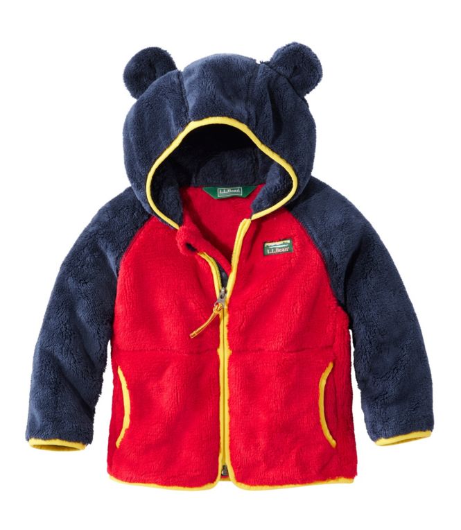 Toddlers' L.L.Bean Hi-Pile Fleece Jacket, Colorblock