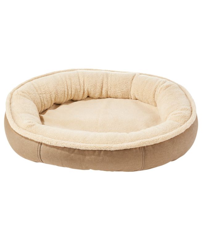 Premium Oval Bolster Dog Bed